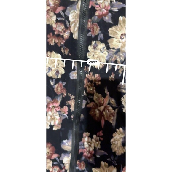 Vintage Flower Print Women Jacket Size XXL - Picture 4 of 10